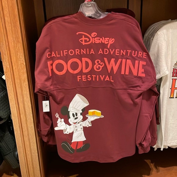 Disney Tops - Disney California Adventure Food and Wine Festival Spirit Jersey NWT